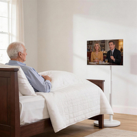 Televisor Portátil Inteligente con Pantalla Táctil DMI IKINOR de 21.5/32 Pulgadas, Táctil de 10 Puntos, Full HD 1080p, 4-6 Horas de Duración de la Batería, Recargable y Móvil