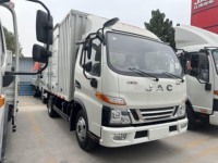 El Nuevo Camión JAC 4*2 Más Vendido Lidera el Mercado de Camiones Ligeros de Cabina Sencilla V6 de 160hp Euro 6 4x2 Diésel de 3 y 5 Toneladas