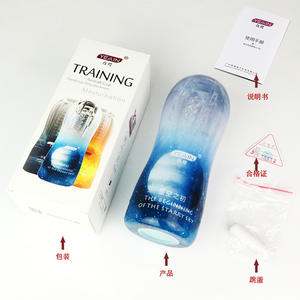 Tazza per masturbatore maschile di alta qualità <span class=keywords><strong>3</strong></span> stili esercizio tazza per aereo per masturbazione in cristallo prodotti per adulti per uomo - Product Image 4