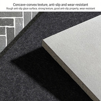 Carreaux de sol en céramique extérieurs de style vintage personnalisés 600x600x12mm mats antidérapants pour villa, balcon, hôpital, école, hôtel