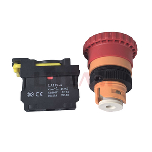<span class=keywords><strong>Interruttore</strong></span> a pulsante a fungo in plastica da 22mm LA115-A <span class=keywords><strong>01</strong></span> NC rosso <span class=keywords><strong>interruttore</strong></span> di arresto di emergenza IP65 10A 660V Marine - Product Image 3