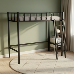 <span class=keywords><strong>Lit</strong></span> superposé moderne <span class=keywords><strong>en</strong></span> métal pour dortoirs d'étudiants, idéal pour les appartements d'entreprise et universitaires - Product Image 4