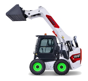 CATKING <strong>Small</strong> Mini <strong>Loader</strong> 3 4 5 Ton <strong>Wheel</strong>/Crawler Skid Steer Front <strong>Loader</strong> Cheap Earth-Moving Machinery <strong>Small</strong> Garden Backhoe - Product Image 2