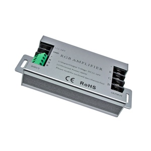 GLS-AMF-CX hot chất lượng cao DC12-24V 360 Wát nhôm trường hợp <span class=keywords><strong>RGB</strong></span> khuếch đại 10A 3 kênh điều khiển cho LED Strip chiếu sáng giáng sinh - Product Image 3