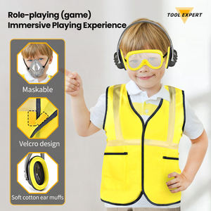 Juego de 48 Piezas de Herramientas Eléctricas de Juguete para Niños, Juego de Imitación de Ingeniería y Construcción, Juego de Roles con Caja de Herramientas, Regalo para Niños - Product Image 2