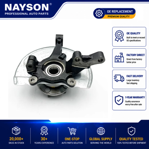68088499AD Nuevo Cubo de Rótula Delantera Izquierda para Jeep Compass Patriot 2015-2017 Alta Calidad Garantía de 6 Meses 68088499AC - Product Image 1