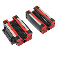 Kit de rails de guidage linéaire haute précision HGR15 avec curseurs carrés HGH15CA |   Roulement en acier chromé pour machines CNC et équipements d'automatisation
