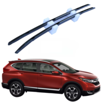 Barres transversales de toit en alliage d'aluminium pour CRV 2017-2022+, montage facile, porte-bagages, support de chargement noir, capacité de charge 100 kg