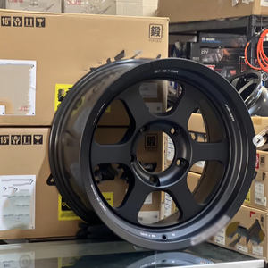 RCSR Jantes en alliage d'aluminium forgé Nouveau modèle 05x Te37xt ALAP 07x <span class=keywords><strong>17</strong></span>-19 Bronze Noir 5x100 114.3 5x120.65 Adapté pour GT86 Tout-terrain - Product Image 6