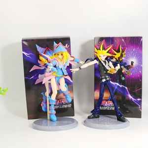 <span class=keywords><strong>Yu</strong></span> <span class=keywords><strong>Gi</strong></span> <span class=keywords><strong>Oh</strong></span> Figuras Duel Monstres Yugi Muto Dark Magician Girl Figurine en plastique Statue Modèle Anime Figure 21CM - Product Image 2