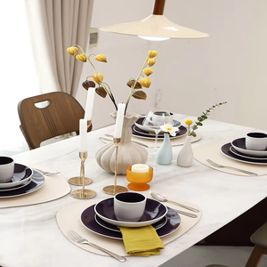 High Quality Dining Cups Plates and Bowls Ceramic Purple Dessert Plates and Colorful Glazed Drinking Cups - Product Image 3