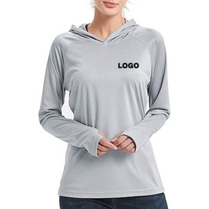 Camisas de Pesca Sublimadas Personalizadas para Mujer, Camisa de Pesca con Capucha para Mujer, Protección Solar - Product Image 2