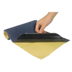 OEM standart OS780 özel kaykay Griptape rulo boş düz kauçuk kaykay kaymaz bant