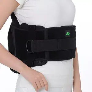 Дышащий поддерживающий пояс для спины, облегчение боли в спине, регулируемый Поясничный Бандаж для спины, поддержка поясничного ремня