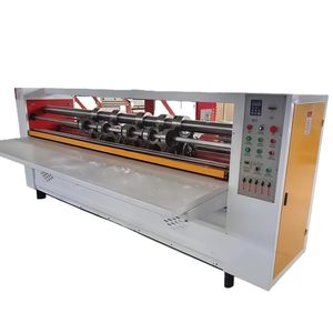 高速配送段ボール薄板スリッティング・クリーシング・スコアリング加工機（カートンボックス製造用） - Product Image 1