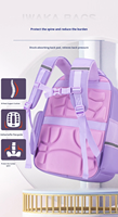 Sac à Dos Scolaire Ergonomique 2026 pour Enfant, Protection de la Colonne Vertébrale, en Tissu Oxford, Personnalisation OEM, Faible MOQ 10 pièces, Cadeau Promotionnel