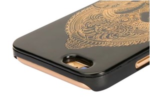 Ốp điện thoại gỗ tùy chỉnh khắc laser logo, sơn đen, chất liệu gỗ TPU dành cho iPhone, Samsung, Huawei, Xiaomi - Product Image 4