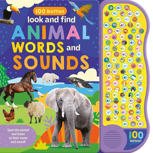 <span class=keywords><strong>Livre</strong></span> sonore 50 boutons sur le thème du monde animal, disponible en usine OEM, avec 100 sons, recherche et découverte, Mega Sons. - Product Image 2