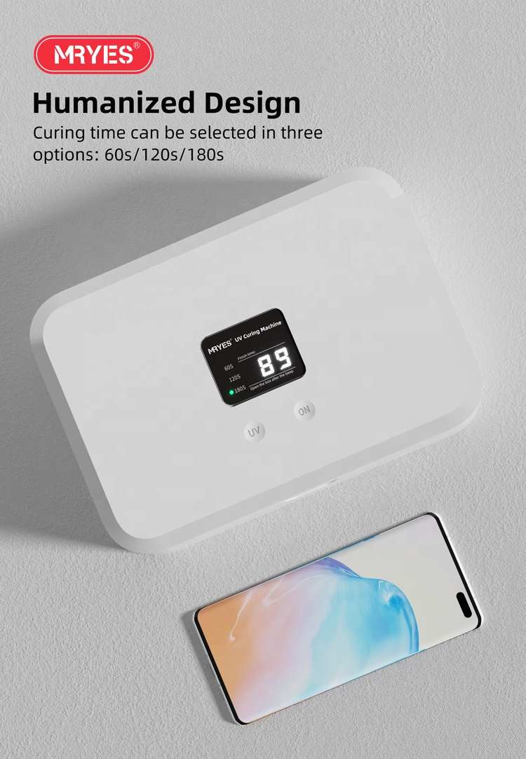 MRYES Mini lampada portatile a LED UV macchina per polimerizzazione cellulare TPU Hydrogel Film macchina per polimerizzazione UV