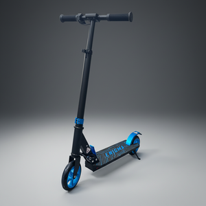 Children's Scooter Modern Foldable with Two <b>Plastic</b> <b>Wheels</b> Height Adjustable Simple Design Outdoor Use E3 Lightweight Kids' Scoo - Product Image 1