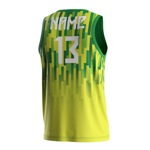 Camisetas de Gimnasio de Secado Rápido de Primera Calidad, Camisetas de Voleibol Verdes para Hombre, Camiseta sin Mangas Sublimada para Entrenamiento - Product Image 4