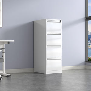 Prix de haute qualité serrure meubles de bureau métal acier stockage sous bureau 2 3 4 tiroirs rotation verticale classeur horizontal - Product Image 6