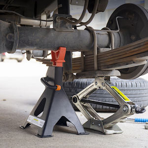 حامل جاك سيارة بسعة 3 طن من الفولاذ زوج واحد ، رفع قابل للتعديل لشاحنة سيارات الرباعي الصغيرة - Product Image 2