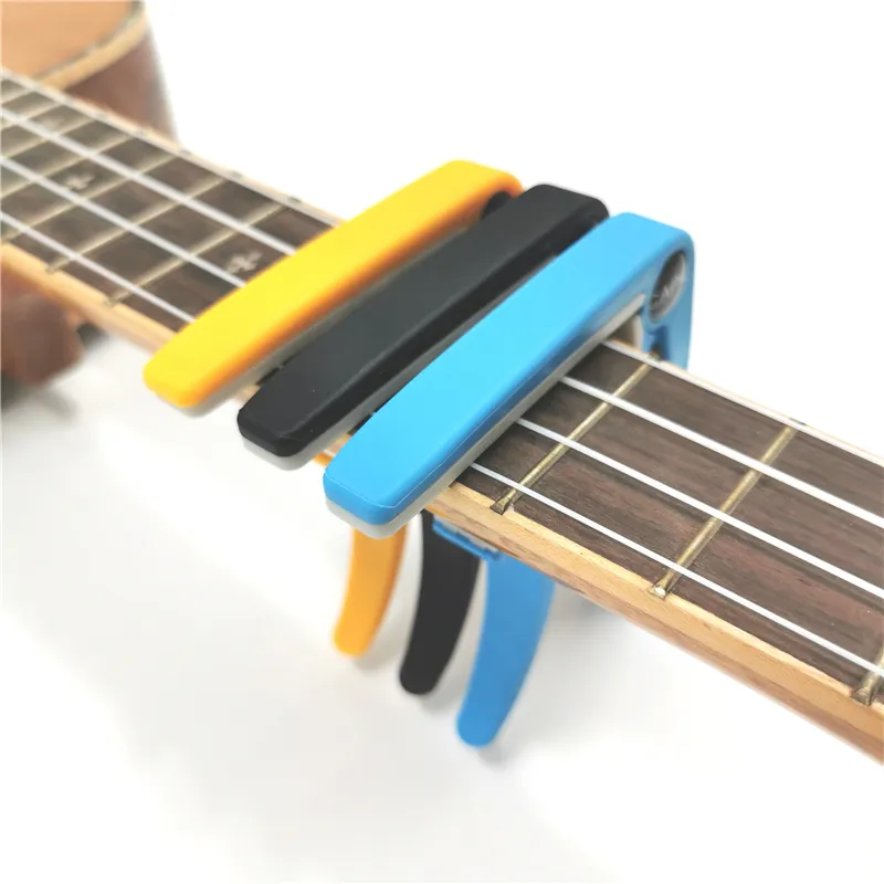 High Quality Aluminium Alloy color guitar accessories Acoustic ukulele capo