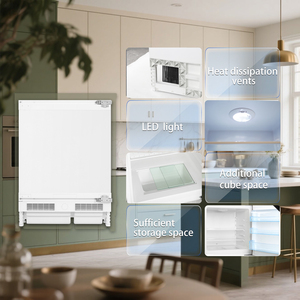 /Magazzino affare/MSL110BU sotto il bancone frigorifero Mini frigo armadietto raffreddamento diretto frigorifero - Product Image 4