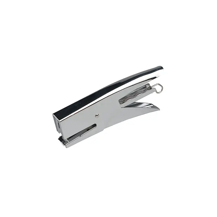 Alicate de metal de prata de alta qualidade, durável, de aço, espremedor de papel, stapler barato