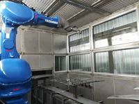 Robot de peinture humide équipement de pulvérisation automatique four de séchage