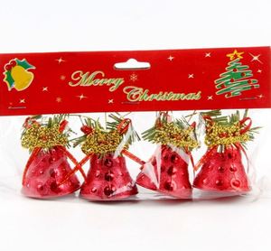 Wholesale 4.5cm Christmas Bells Electroplated <b>Plastic</b> <b>Tree</b> Decorations & Pendants for Holiday Decor MOQ 50sets - Product Image 6