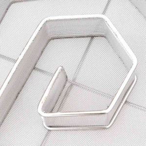 Panier en treillis métallique hexagonal en acier inoxydable 304, générateur de fumée froide, adapté au fumage à <span class=keywords><strong>froid</strong></span> et à chaud du saumon avec <span class=keywords><strong>sciure</strong></span> de bois - Product Image 2