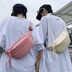 Huang Lei Chest Bag Orange Red Water Resistant Zipper Closure Single Strap Women's Crossbody Bag Spring 2025 - Product Image 3