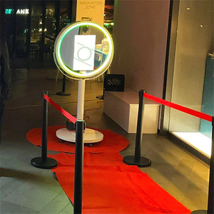 360บูธภาพถ่ายกระจกหน้าจอสัมผัสโลหะแบบพกพากระจกวิเศษที่รองรับ SLR และ iPad ความจุสูง - Product Image 6