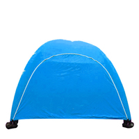 Tente géante gonflable à dôme d'air 8m X 5m chapiteau à pompe à air électrique pour événements, publicité, fêtes, promotions, kiosque portable
