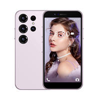 Envío Rápido, Teléfono Móvil S24 Mini Desbloqueado con Pantalla de 4 Pulgadas, Doble SIM, Teléfono Móvil Pequeño de Bolsillo, 3G Android, Mini Teléfono Inteligente