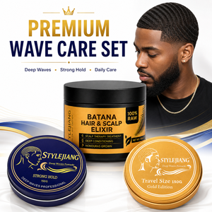 Collezione OEM Wave Styling con Pomata Deep Wave e Cera per <span class=keywords><strong>Capelli</strong></span> da <span class=keywords><strong>Uomo</strong></span>, <span class=keywords><strong>Prodotti</strong></span> per lo Styling dei <span class=keywords><strong>Capelli</strong></span> 360 Waves e il Controllo della Texture - Product Image 1