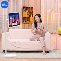 ELC 2024 nouvelle tablette Android smart tv écran tactile batterie intégrée 4K HD portable smart tv moniteur tactile lcd mobile
