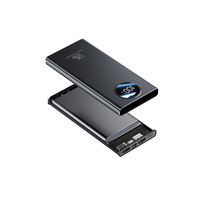 Batterie externe populaire portable haute capacité 20000 mAh avec charge ultra-rapide PD22.5W et affichage numérique 10000 mAh