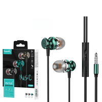 Produk Baru Terlaris Desain Terbaru Earbud In-ear Berkabel 3.5mm Latensi Rendah Stereo Peredam Kebisingan Grosir Penjualan Langsung