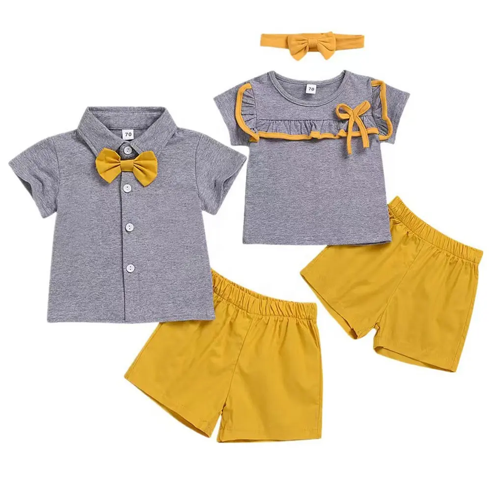 Bộ Quần Áo Gia Đình Baby Kids Girls New Little Big Brother And Sister Quần Áo Mùa Hè Mùa Thu Jumpsuit Romper Trang Phục Gia Đình