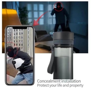 กล้องถ่ายรูปแบบแก้วน้ำพร้อม Wi-Fi เซ็นเซอร์ CMOS ความละเอียด 1080P ไมโครโฟนในตัว และระบบมองเห็นในเวลากลางคืน - Product Image 2