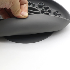 Non-Slip Custom Silicone Dog Lick <b>Mat</b> Pet Slow Food <b>Mat</b> Dog <b>Cat</b> Food Feeding Silicone Bowl - Product Image 6