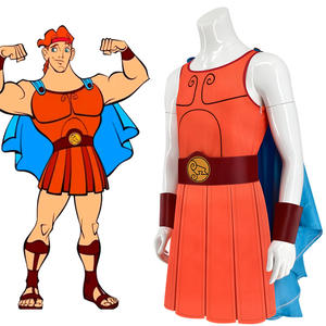 <span class=keywords><strong>Costume</strong></span> da Hercules per Cosplay, per Adulti e Bambini, Uomo, Ragazzi, Top, Mantello, Cintura, Outfit per Halloween, <span class=keywords><strong>Carnevale</strong></span>, Feste, Gioco di Ruolo Maschile - Product Image 1