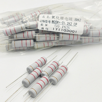 Resistencia de Película de Carbón Lorida 2, Código de Color 125, 2W, Fusible, Medidor 680, SMD, 30K, 470, 37K Ohmios