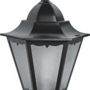 โคมไฟเสาอลูมิเนียมอัลลอยด์ LED E27 แบบกึ่งฝังสำหรับสวนกลางแจ้ง ลานบ้าน - Product Image 1
