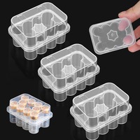 Étui de voyage en matériaux recyclés pour flacons en verre de 10 ml, 7 ml, 5 ml, 3 ml, support stérile en plastique pour flacons de peptides, pour le stockage de flacons Cillin