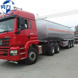 30-50CBM China Transport chemische Phosphorsäure Anhänger Heizöl Benzin Tanker LKW Milch tank Schiff Wasser Semi Tanker Anhänger