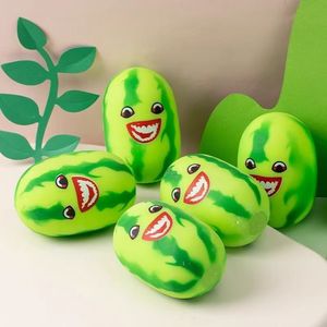 Jouet anti-stress en forme de pastèque, célèbre sur internet, peluche créative en forme de fruit, figurine décorative en forme de pastèque, un incontournable - Product Image 3
